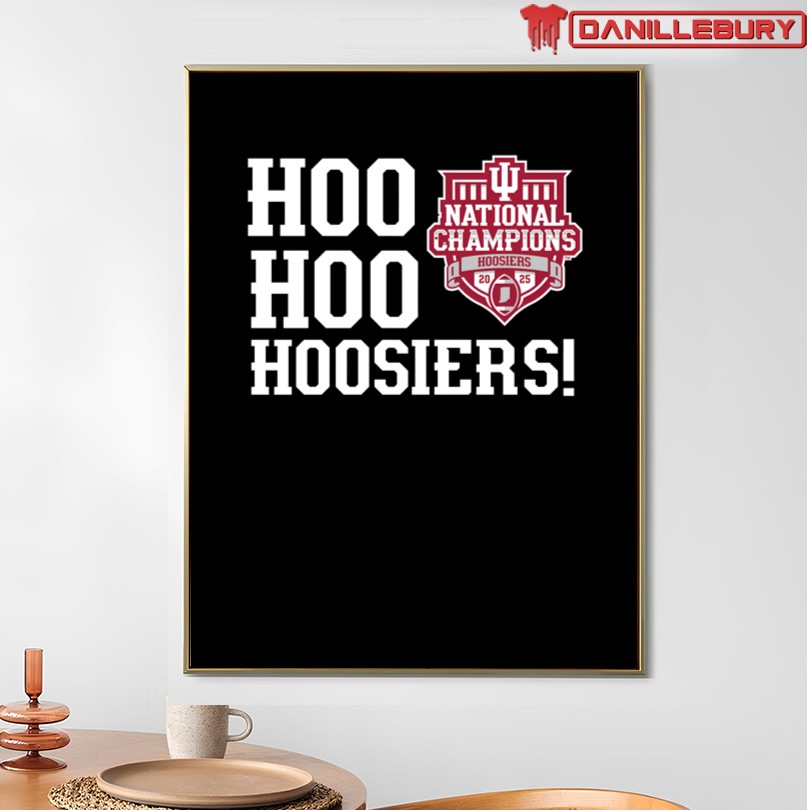 Hoo Hoo Hoosiers CFP National Champions Tee - Image 4