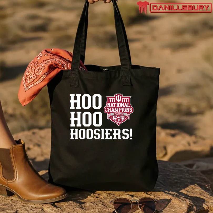 Hoo Hoo Hoosiers CFP National Champions Tee - Image 3