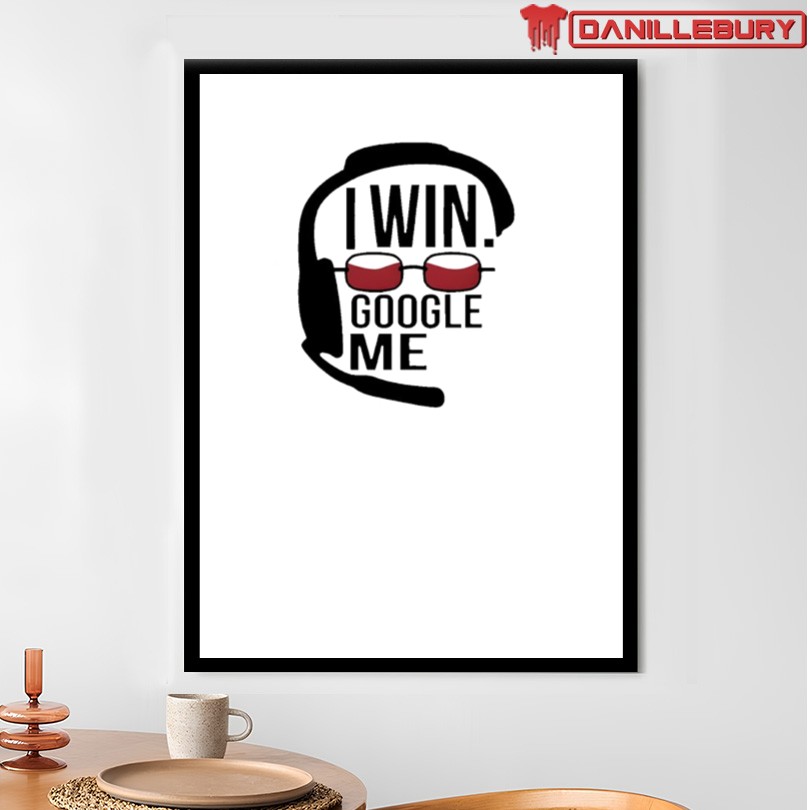 Indiana Cardinal I Win Google Me Coach T-Shirt - Image 4