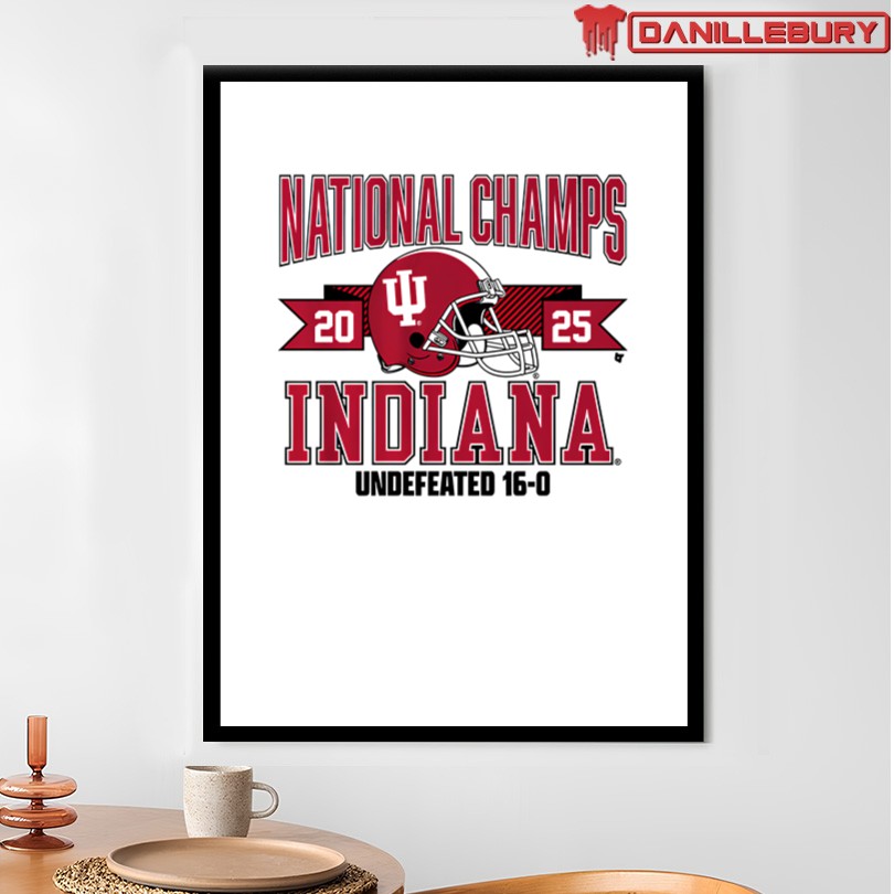 Indiana Football 2025 CFP National Champions T-Shirt - Image 4