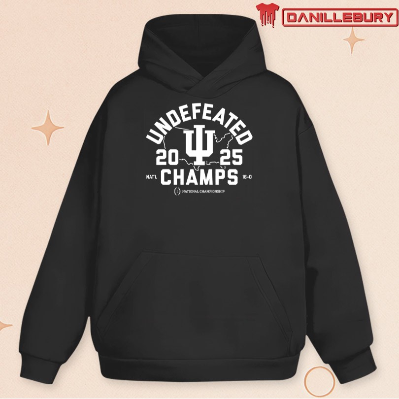 Indiana Hoosiers 2025 Undefeated National Champs Merch - Image 2