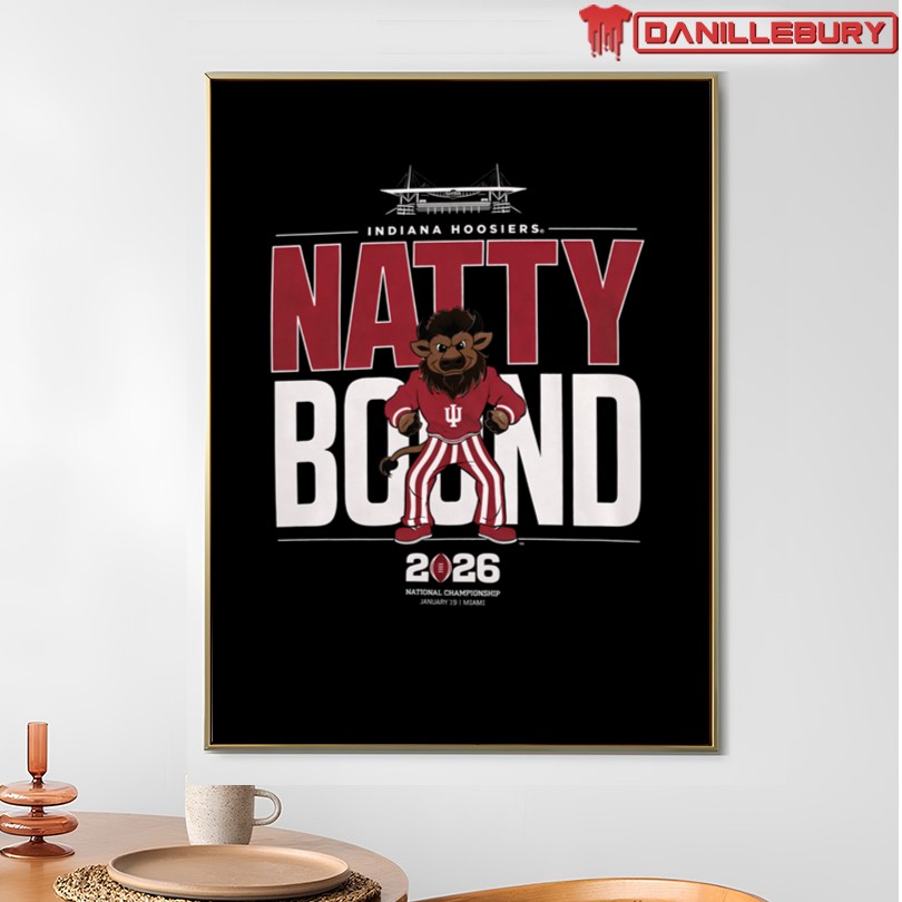Indiana Hoosiers CFP Natty Bound Bison Tee - Image 4
