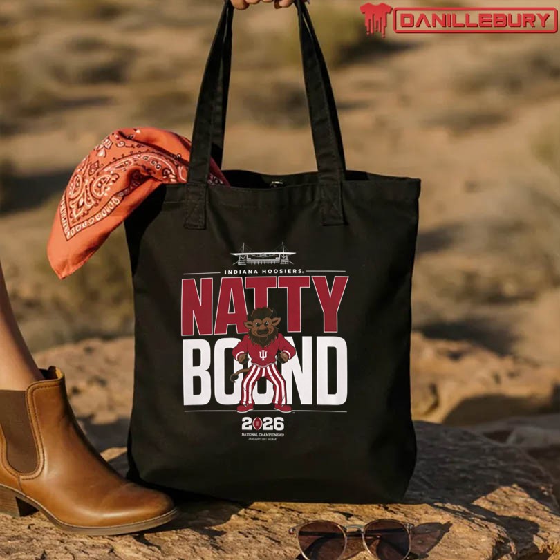 Indiana Hoosiers CFP Natty Bound Bison Tee - Image 3