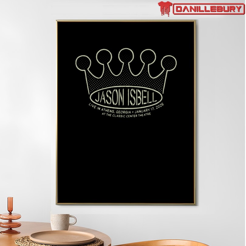 Jason Isbell January 17 2026 Live In Athens Georgia T-Shirt - Image 4