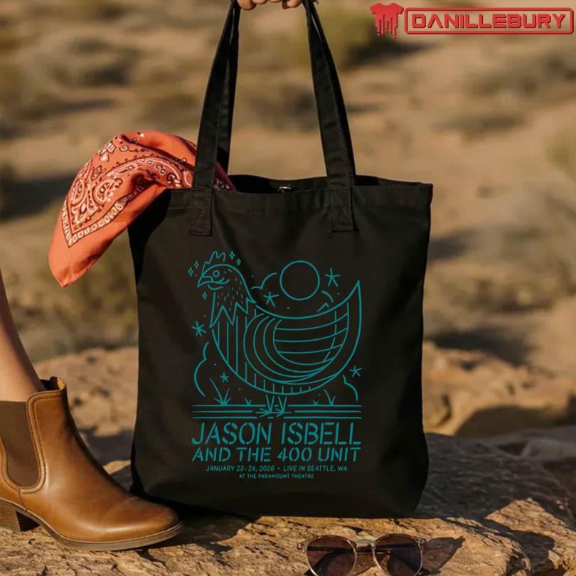 Jason Isbell January 23-24 2026 Live In Seattle WA T-Shirt - Image 3