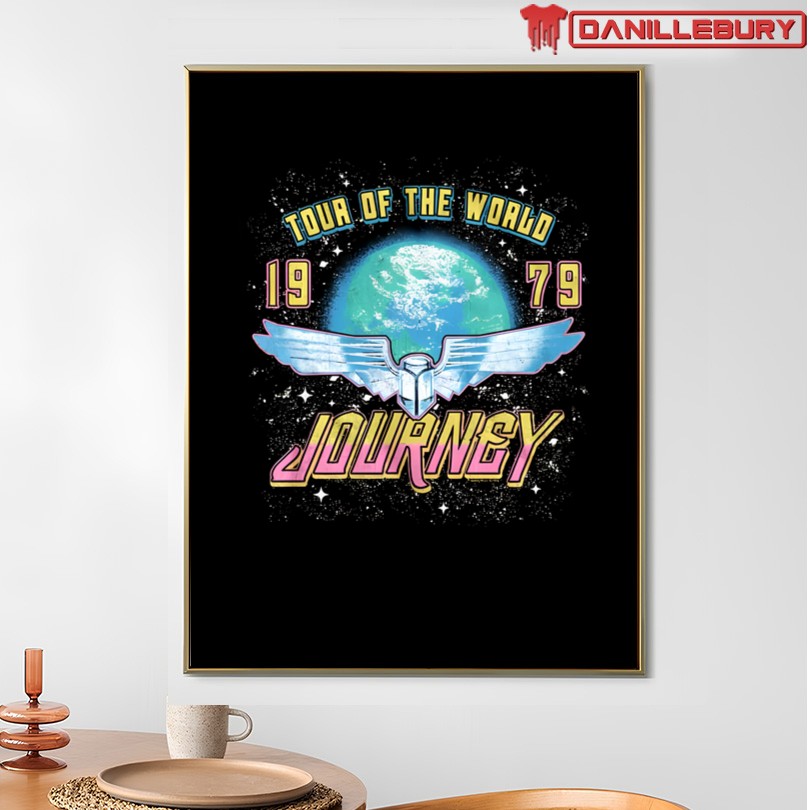 Journey Tour of The World 1979 T-Shirt - Image 4