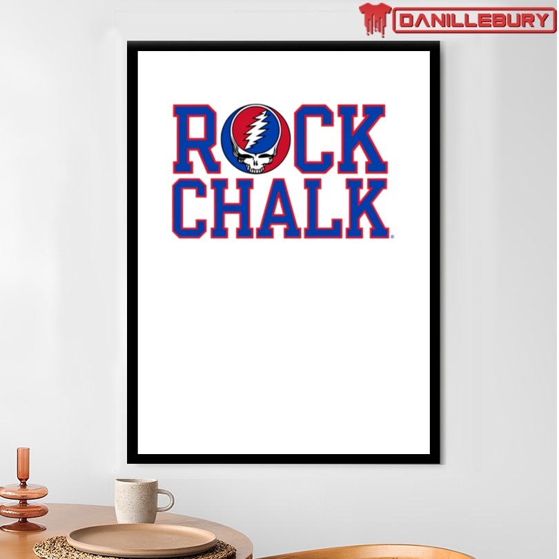 Kansas x Grateful Dead ROCK CHALK SYF Tee - Image 4
