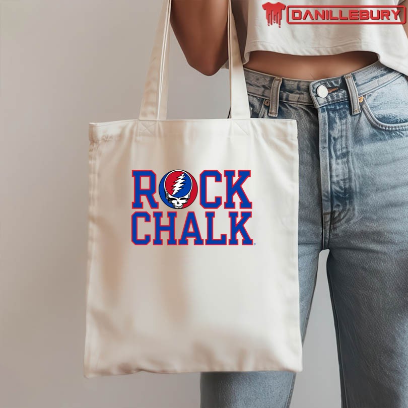 Kansas x Grateful Dead ROCK CHALK SYF Tee - Image 3