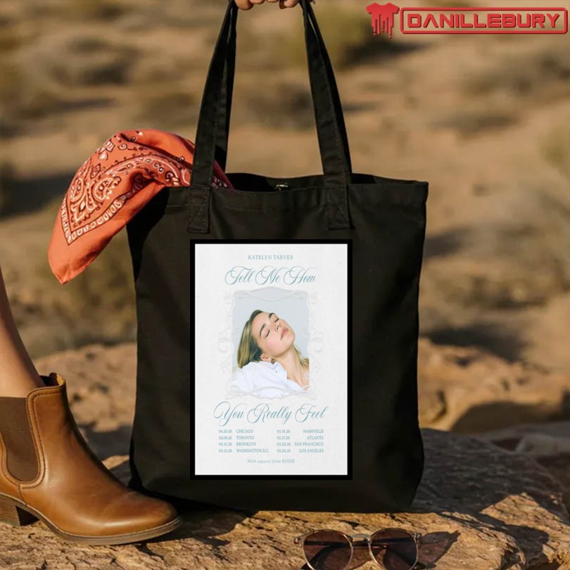 Katelyn Tarver Tell Me How You Really Feel Tour 2026 Poster - Image 4