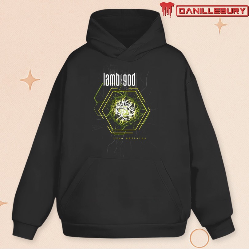 Lamb Of God Into Oblivion Hexagon Tee - Image 2