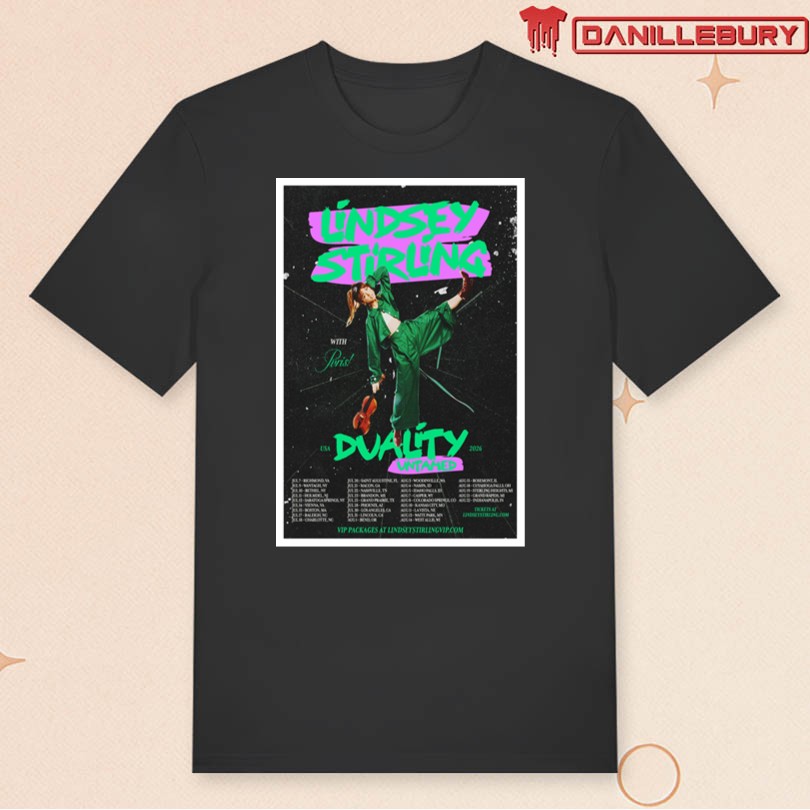Lindsey Stirling Duality Untamed Tour USA Summer 2026 Poster - Image 3