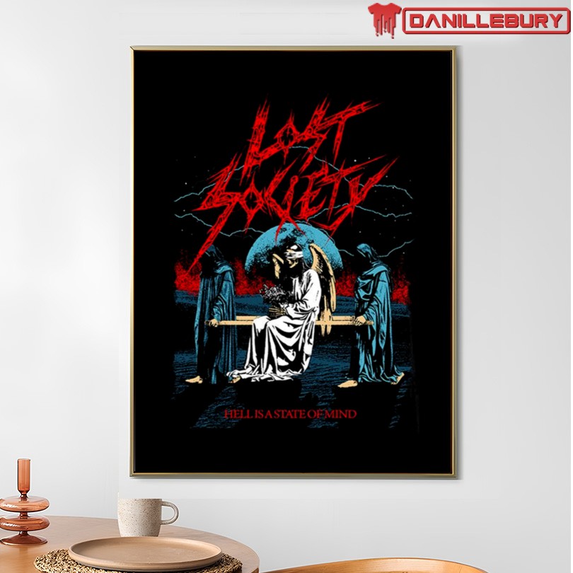 Lost Society Hell Is A State Of Mind Merch - Image 4