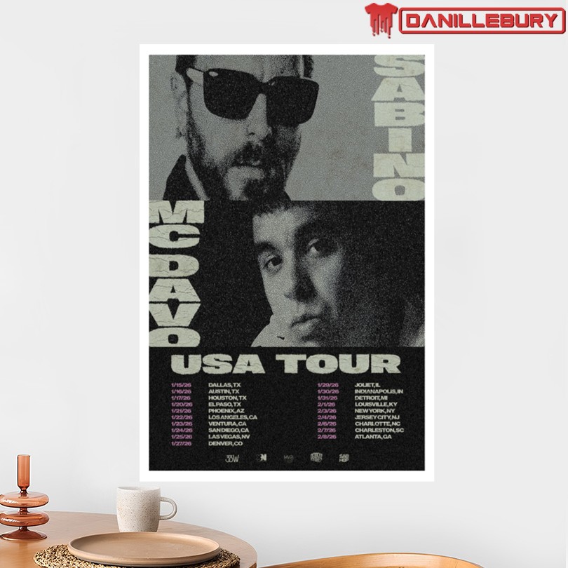MC DAVO 2026 USA Tour Poster - Image 2