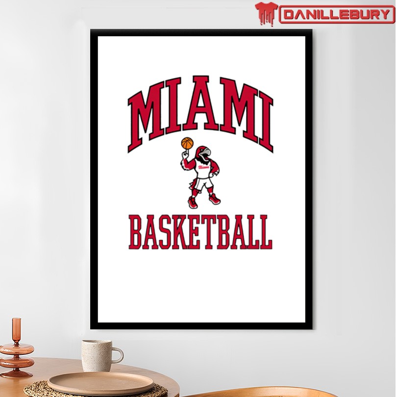 Miami Basketball Swoop League T-Shirt - Image 4
