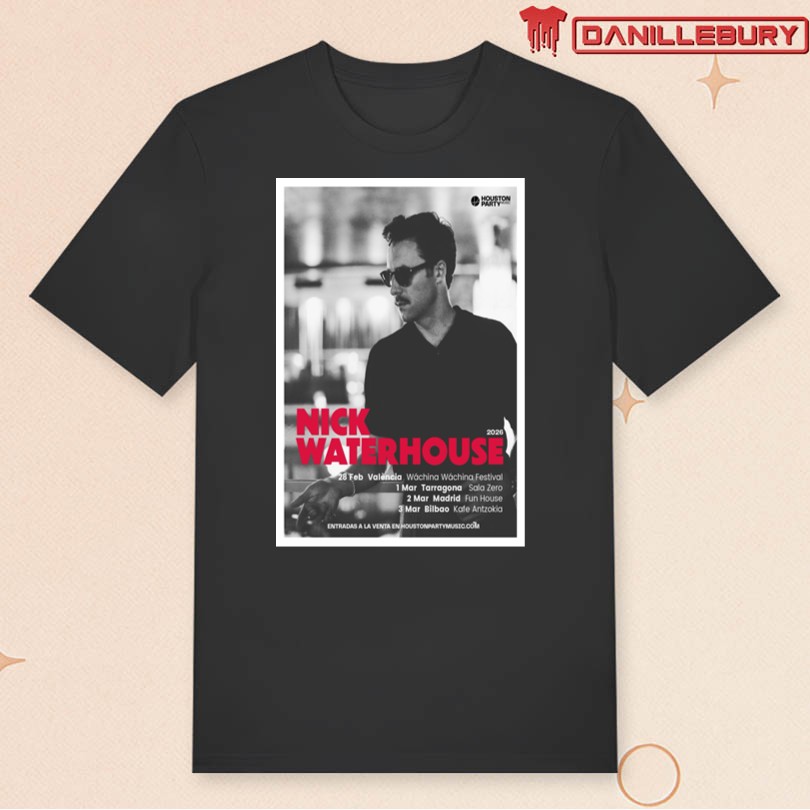 Nick Waterhouse Tour Announcement 2026 Poster - Image 3