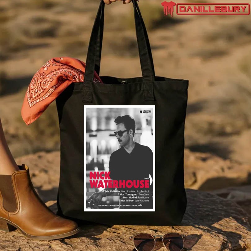 Nick Waterhouse Tour Announcement 2026 Poster - Image 4