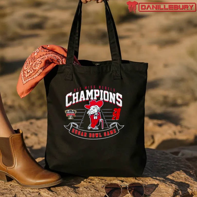 Ole Miss Rebels Sugar Bowl Champions Shirt - Image 3