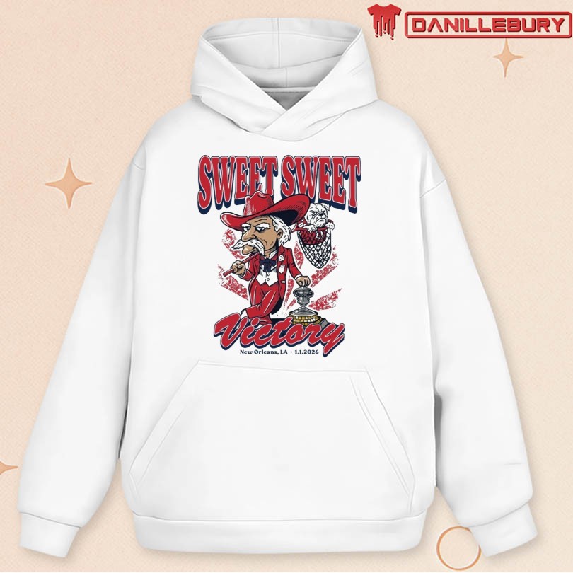 Ole Miss Rebels Sweet Sweet Victory 2026 Sugar Bowl Champions Mascot Shirt - Image 2