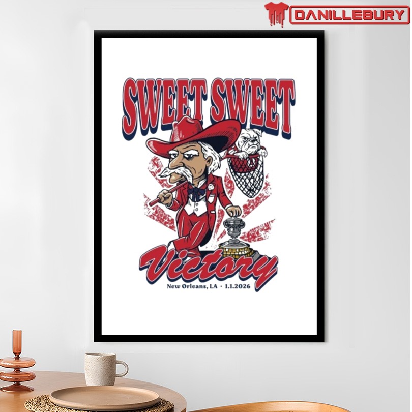 Ole Miss Rebels Sweet Sweet Victory 2026 Sugar Bowl Champions Mascot Shirt - Image 4