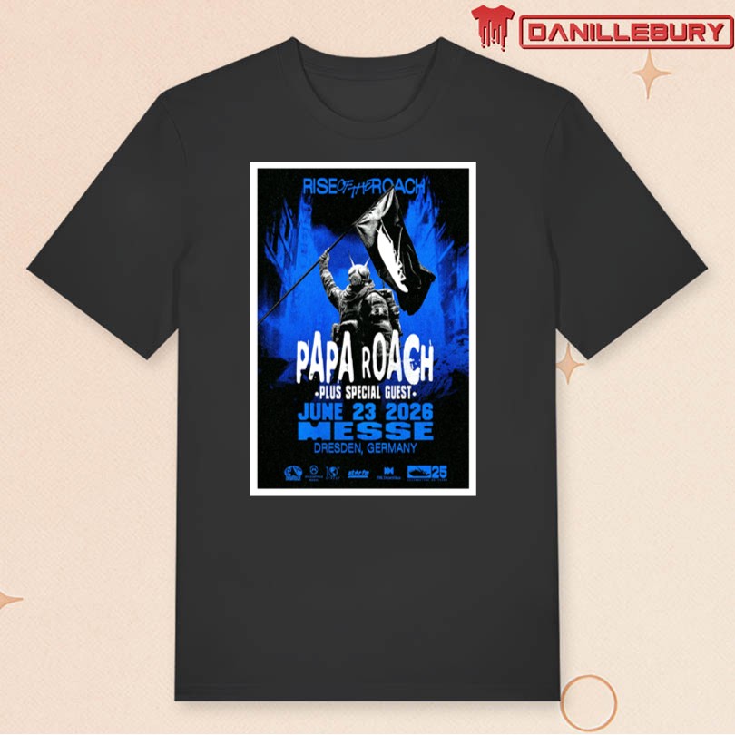 Papa Roach June 23 2026 Messe Dresden DE Poster - Image 3