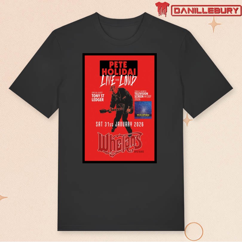 Pete Holidai Whelan’s Upstairs Dublin Ireland Jan 31 2026 Poster - Image 3