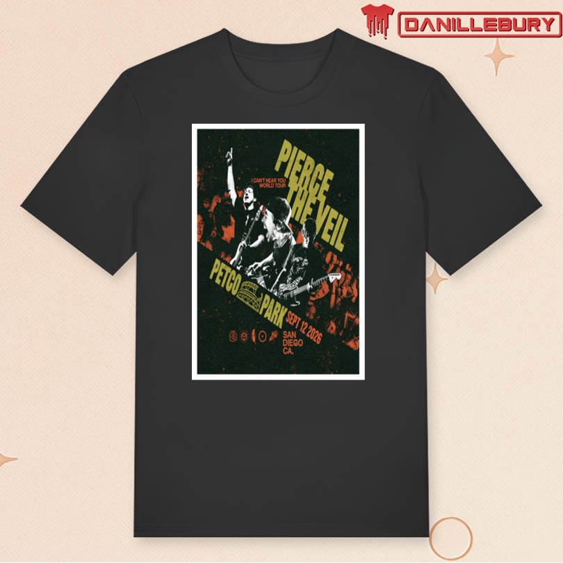 Pierce The Veil Dept 12 2026 Petco Park San Diego CA Poster - Image 3