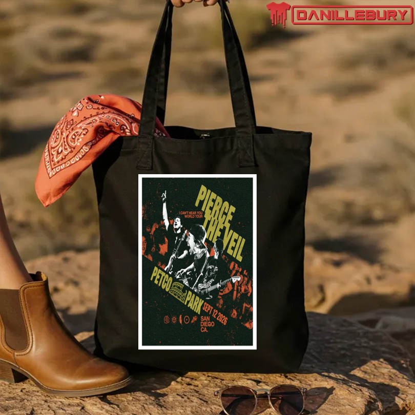 Pierce The Veil Dept 12 2026 Petco Park San Diego CA Poster - Image 4