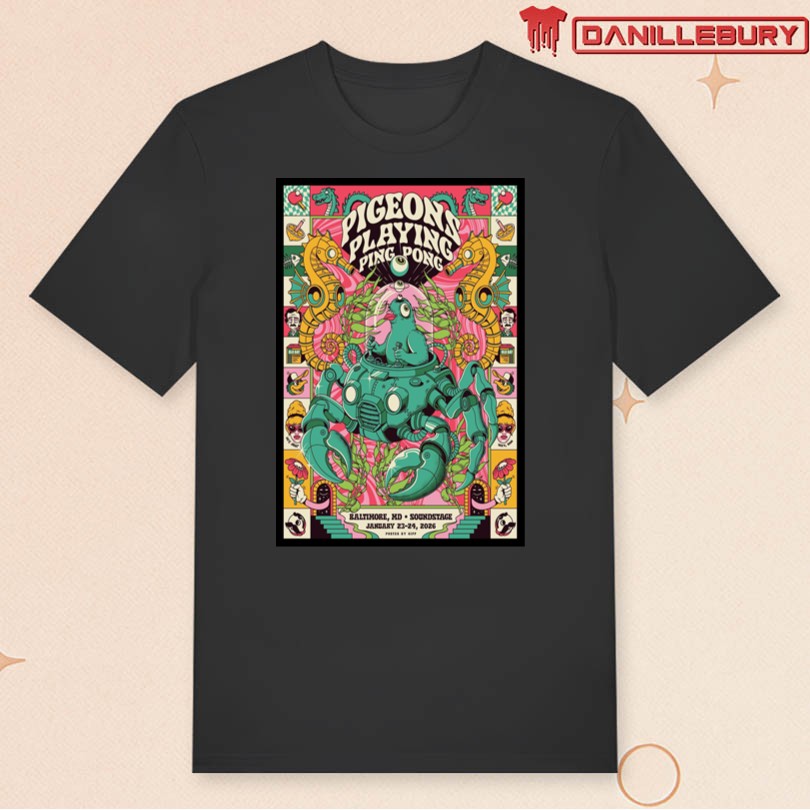 Pigeons Playing Ping Pong Jan 23-24 2026 Baltimore Soundstage Baltimore MD Poster - Image 3