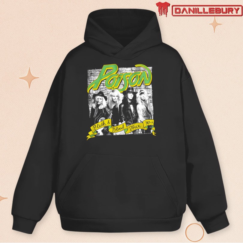 Poison Flesh & Blood Tour 90’s T-Shirt - Image 2