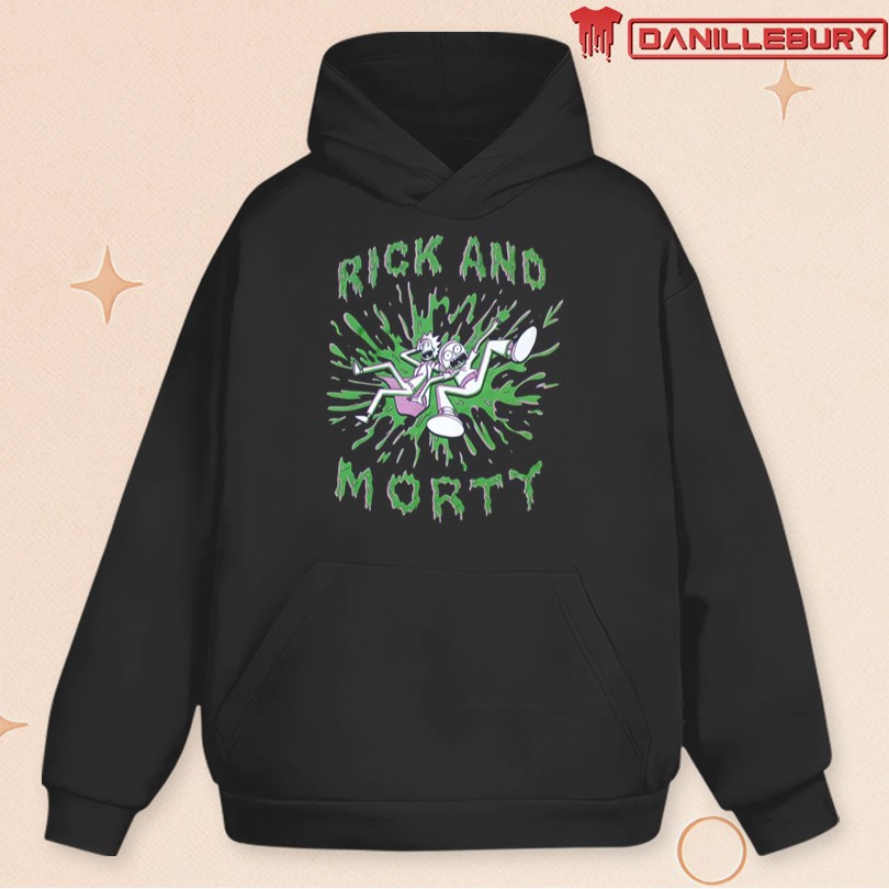 Rick And Morty Green Splat Merch - Image 2