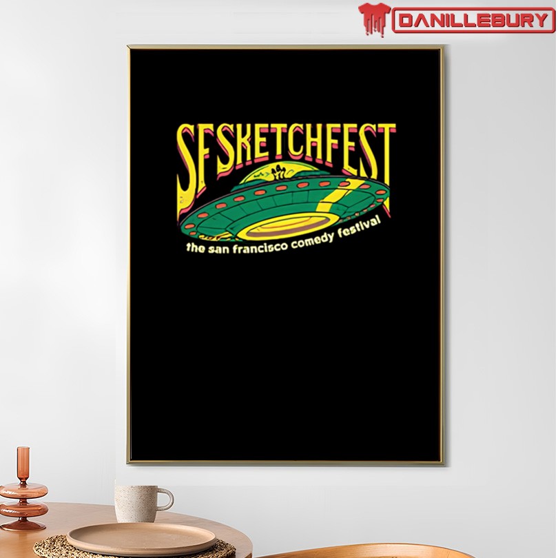SF Sketchfest UFO T-Shirt - Image 4