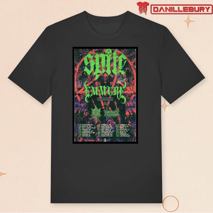 Spite Emmure Psycho-Frame Rev3rent United States Tour 2026 Poster - Image 3