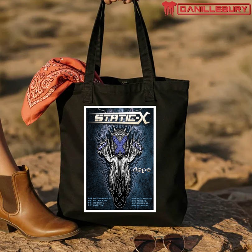 Static-X Summer 2026 Tour Poster - Image 4