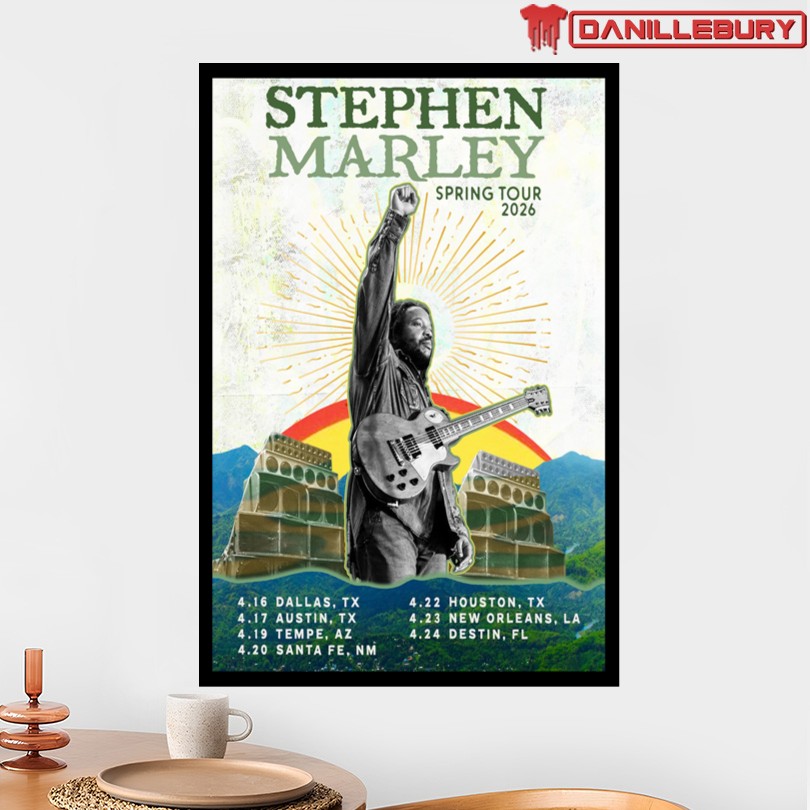 Stephen Marley Spring Tour 2026 Poster - Image 2