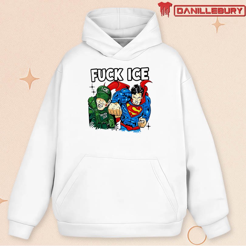 Superman Fuck Ice Police Merch - Image 2