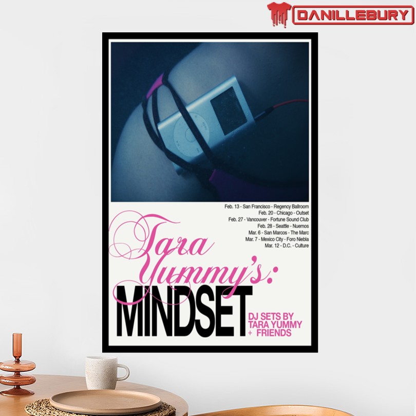 Tara Yummy Mindset Winter Tour 2026 Poster - Image 2