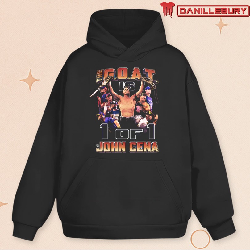 The Goat Is 1 Of 1 John Cena T-Shirt - Image 2