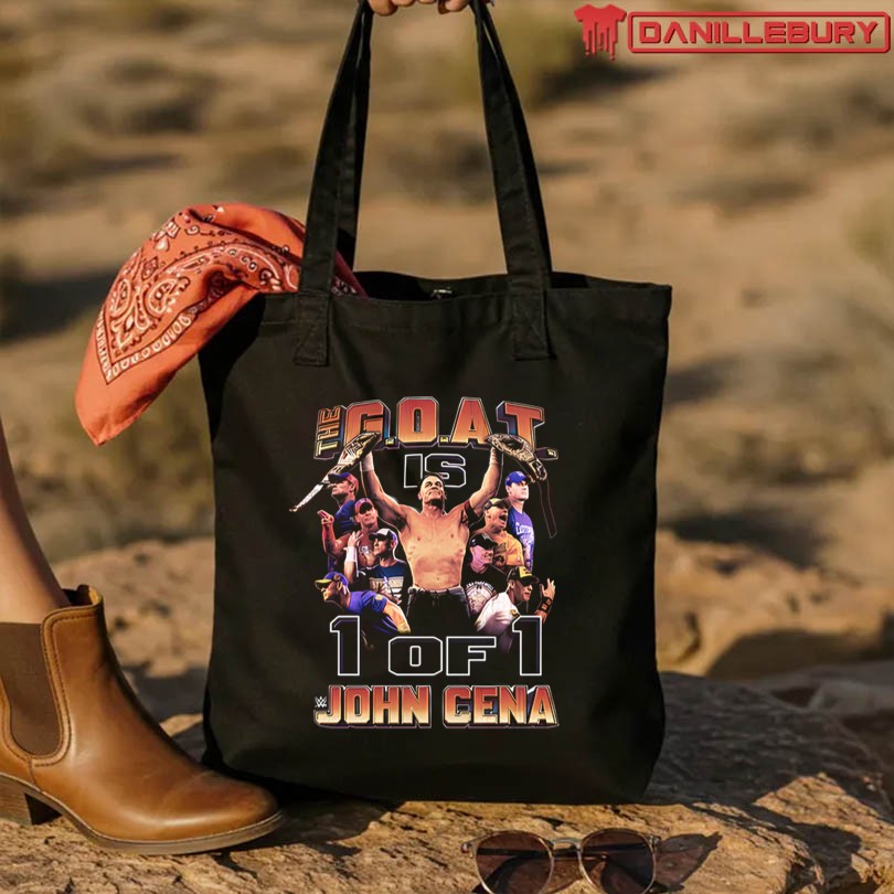 The Goat Is 1 Of 1 John Cena T-Shirt - Image 3