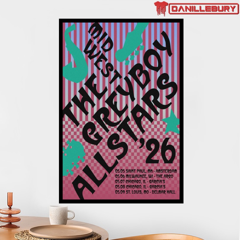 The Greyboy Allstars Midwest 2026 Tour Poster - Image 2