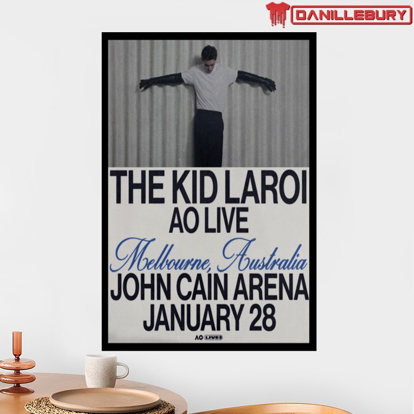 The Kid Laroi Jan 28 2026 Melbourne Park Melbourne Australia Poster - Image 2