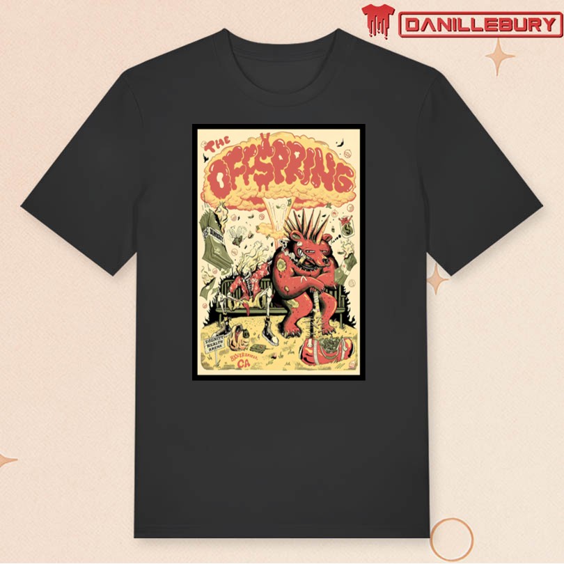 The Offspring Jan 16 2026 Dignity Health Arena Bakersfield CA Poster - Image 3