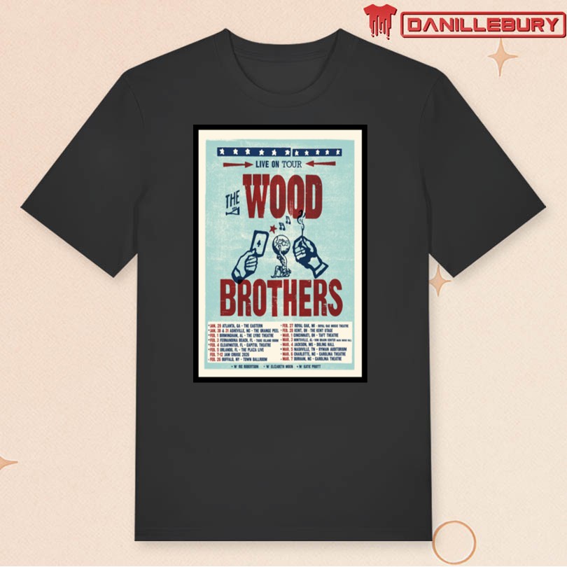 The Wood Brothers 2026 Live On Tour Poster - Image 3