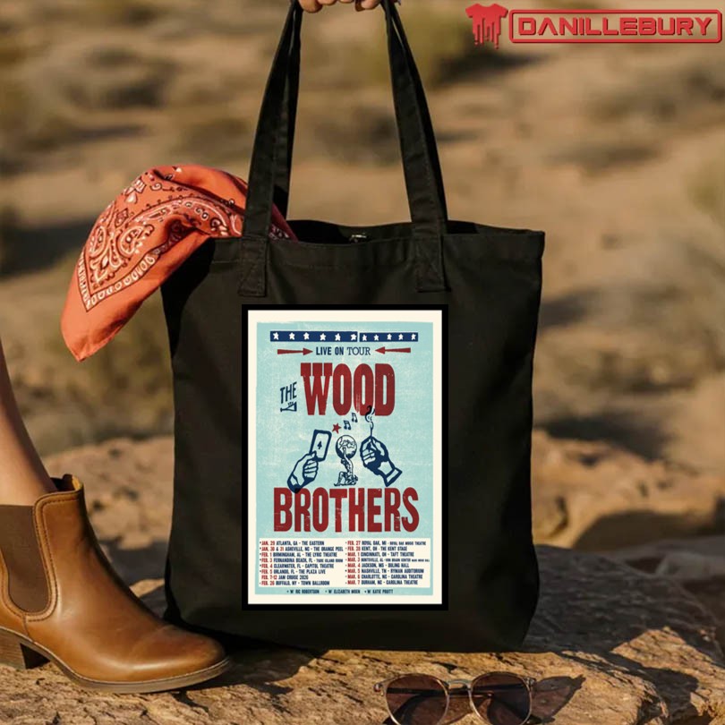 The Wood Brothers 2026 Live On Tour Poster - Image 4