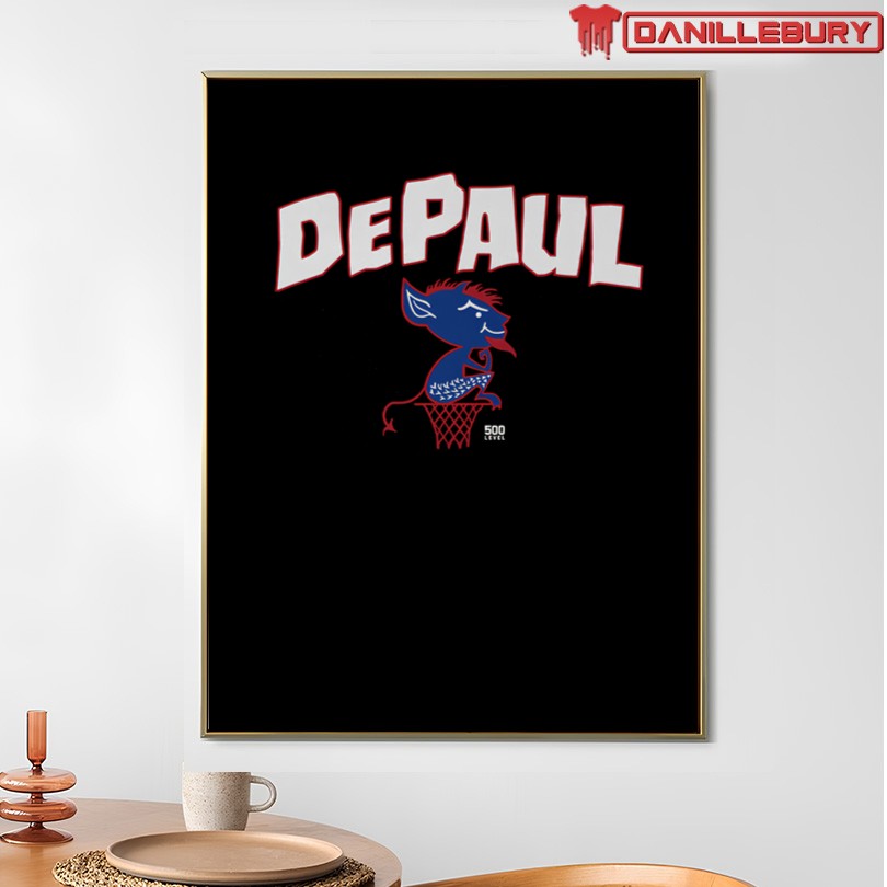 Toddler DePaul Blue Demons Billy Basketball Tee - Image 4
