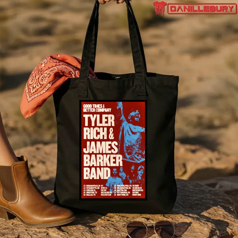 Tyler Rich James Barker Band 2026 Tour Poster - Image 4
