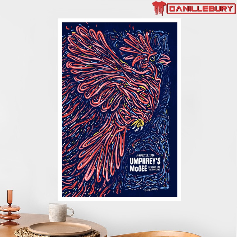 Umphrey's McGee Jan 22 2026 The Pageant St Louis MO Poster - Image 2