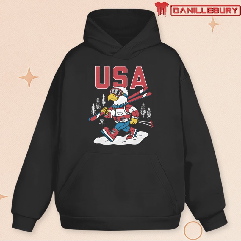USA Eagle Ski Crusher Tee - Image 2