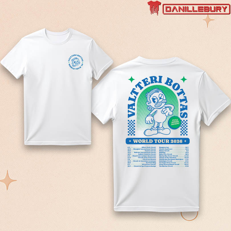 Valtteri Bottas World Tour 2026 T-Shirt