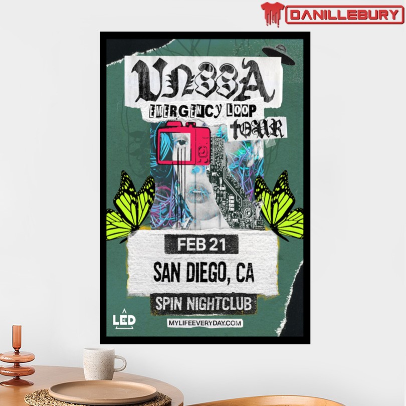 VNSSA San Diego February 2026 Show Poster - Image 2