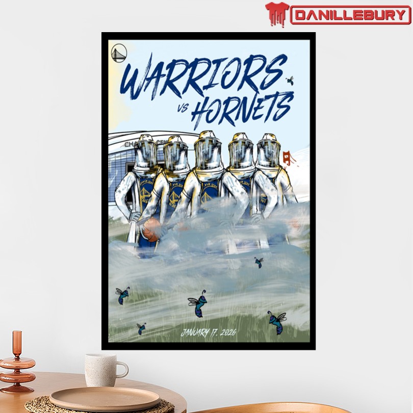 Warriors Vs Hornets Jan 17 2026 The Chase Center in San Francisco Poster - Image 2